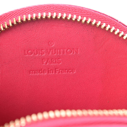 Louis Vuitton Vernis Roses Chapeau Coin Purse Rose Pop 6 of 6