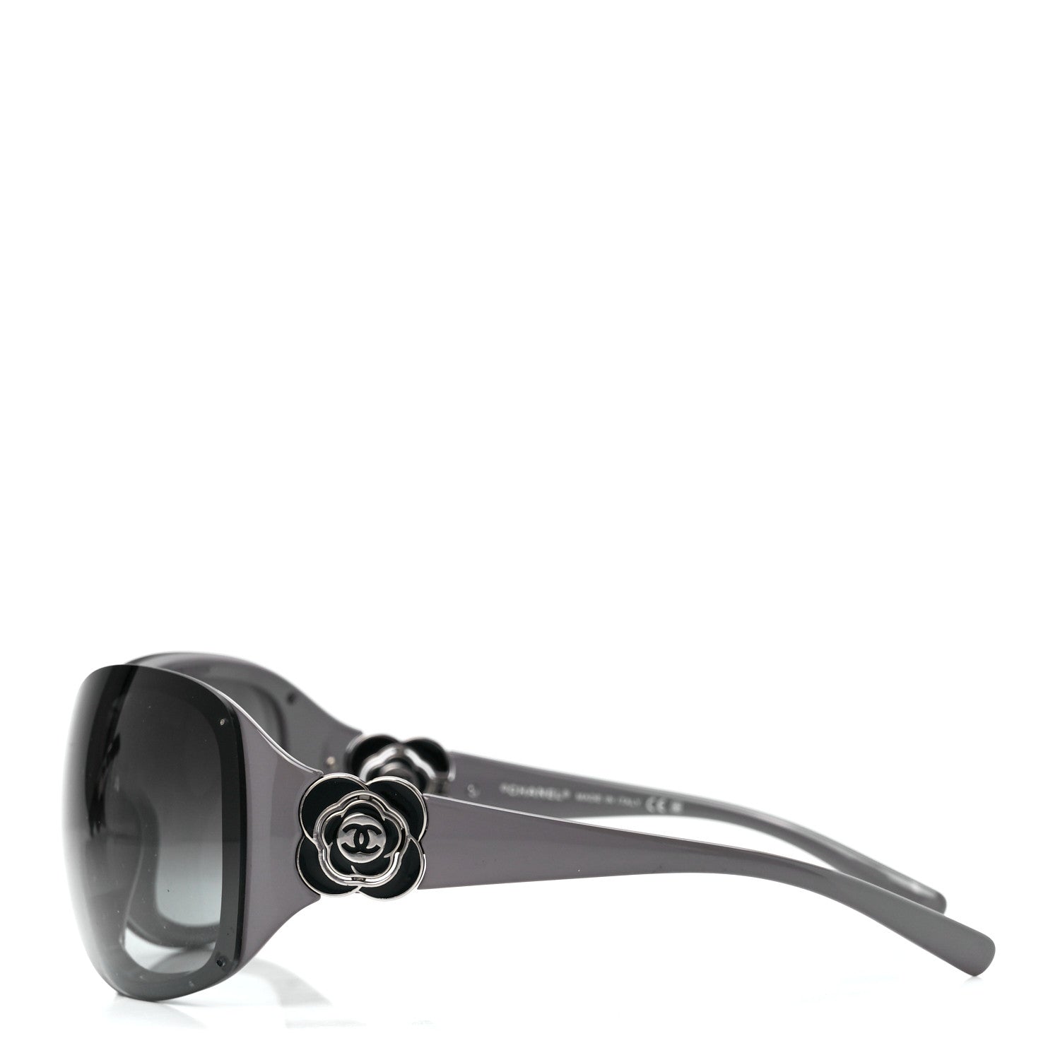 Chanel Camellia CC Sunglasses 6032 Grey 3 of 6