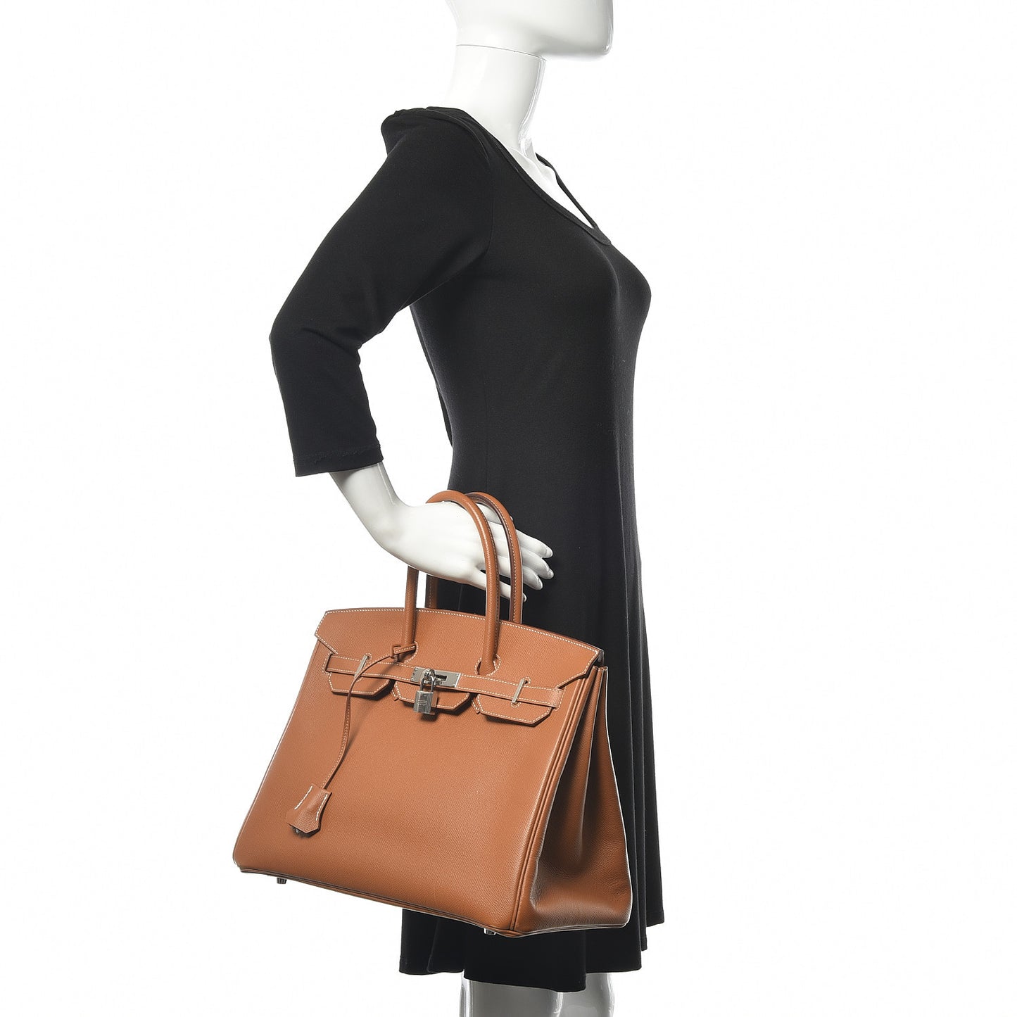 Epsom Birkin 35 Toffee