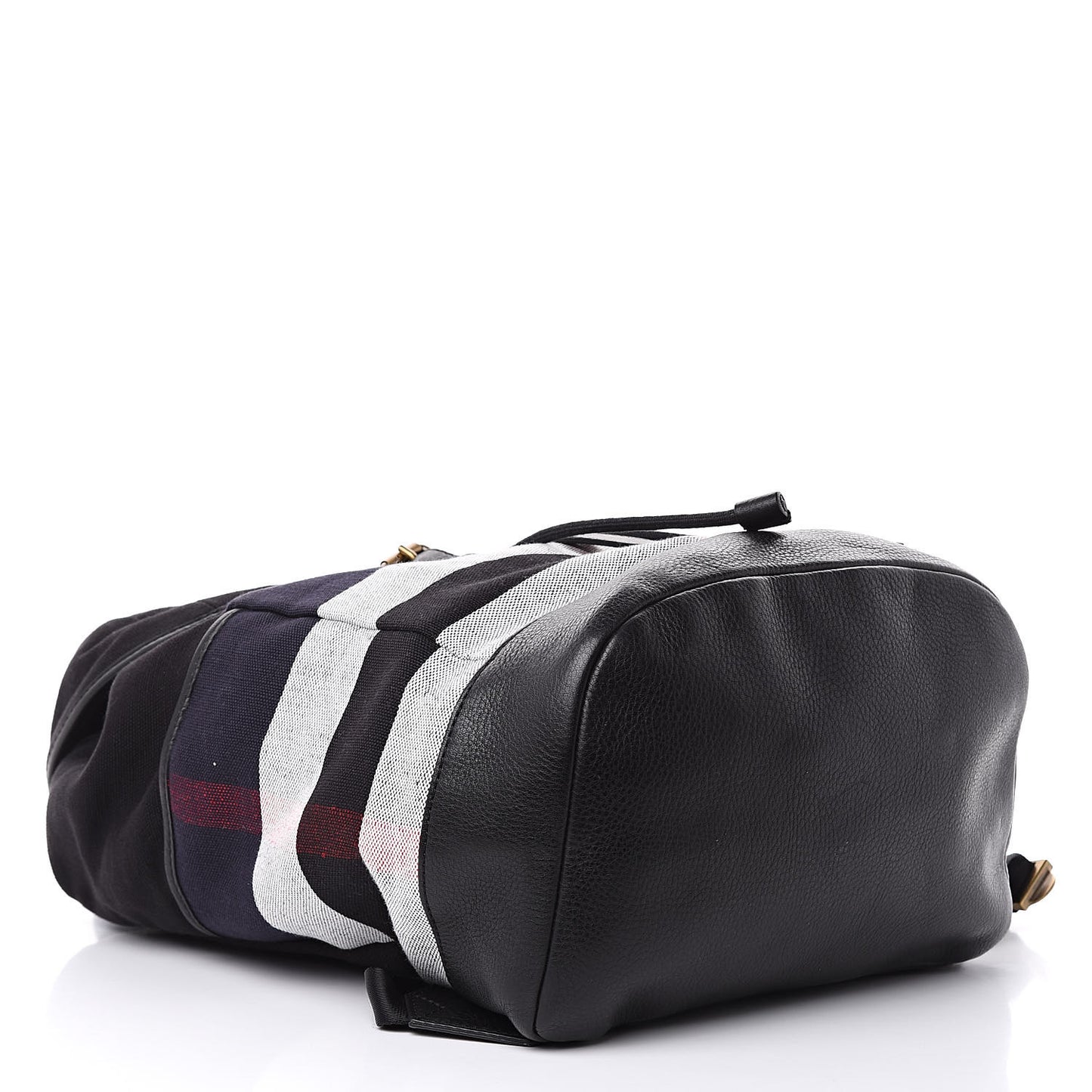 Overdyed Canvas Mega Check Drifton Backpack Black