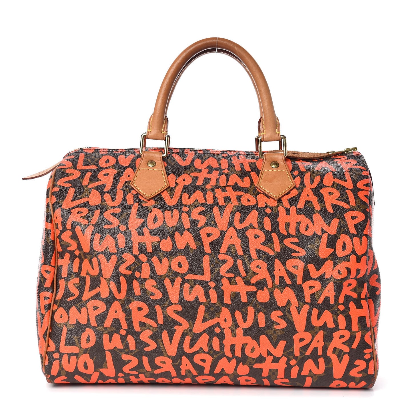 Monogram Graffiti Speedy 30 Orange