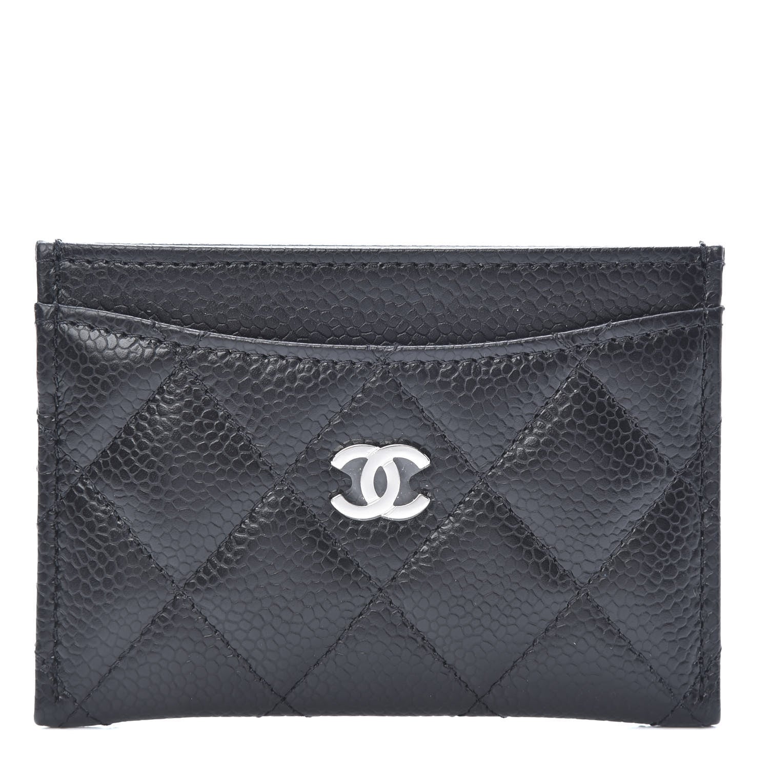 Chanel Caviar Quilted Card Holder Black 1 of 9