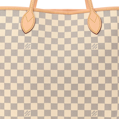 Louis Vuitton Damier Azur Neo Neverfull GM Rose Ballerine 7 of 11