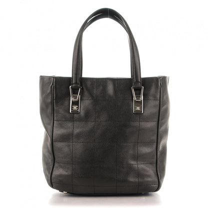 Chanel Caviar Square Stitched Tote Black 1 of 7