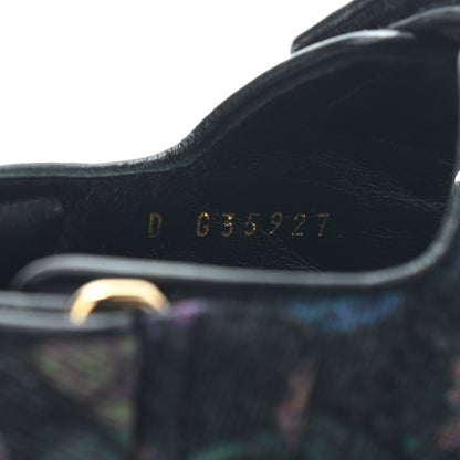 Chanel Denim Quilted Dad Sandals 36 Black Multicolor 8 of 8