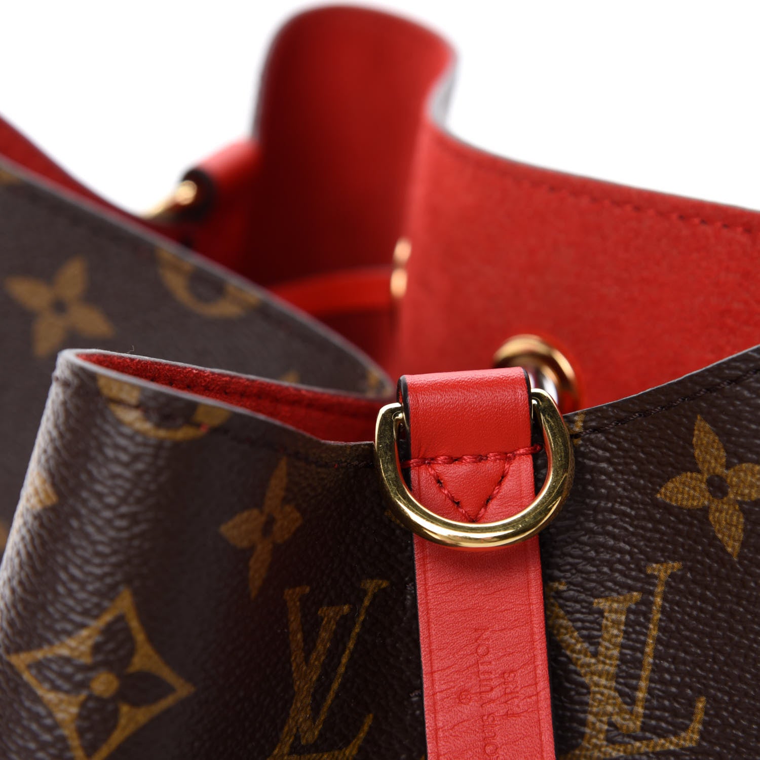 Louis Vuitton Monogram Neonoe MM Coquelicot 8 of 11