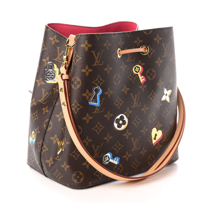 Louis Vuitton Monogram Love Lock Neonoe 3 of 8