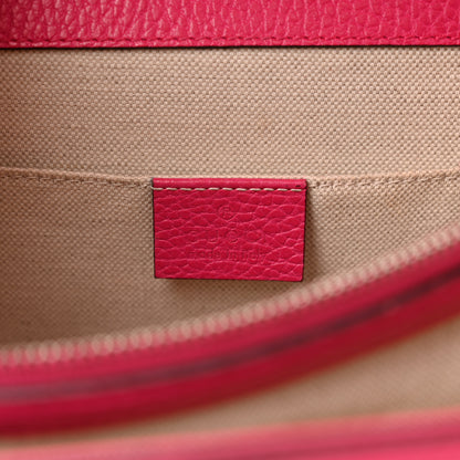 Gucci Dollar Calfskin Crystal Web Medium Dionysus Bamboo Top Handle Bag Box Pink Black Diamond 6 of 11