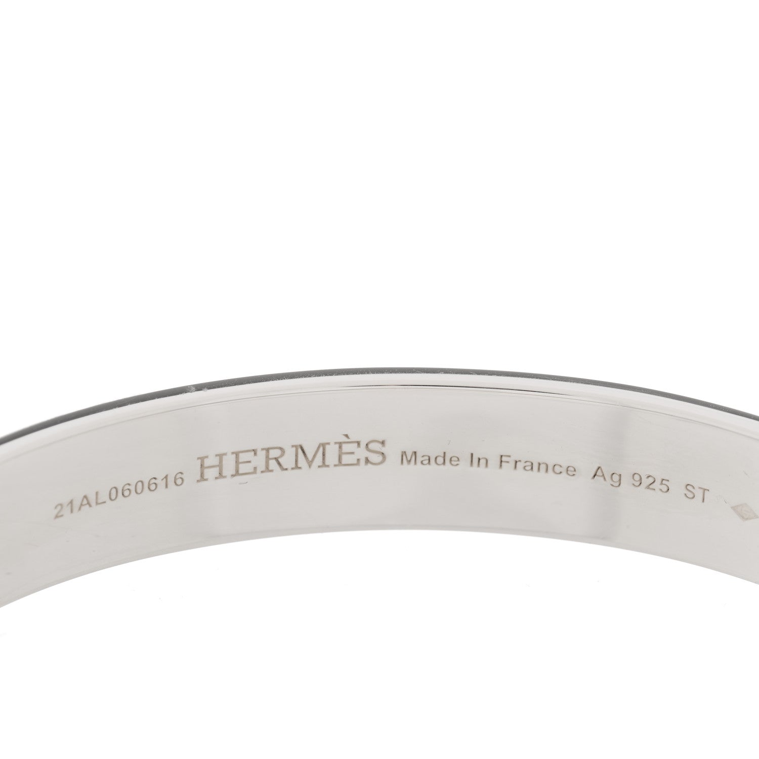 Hermes Sterling Silver PM Collier De Chien Bracelet ST 3 of 3