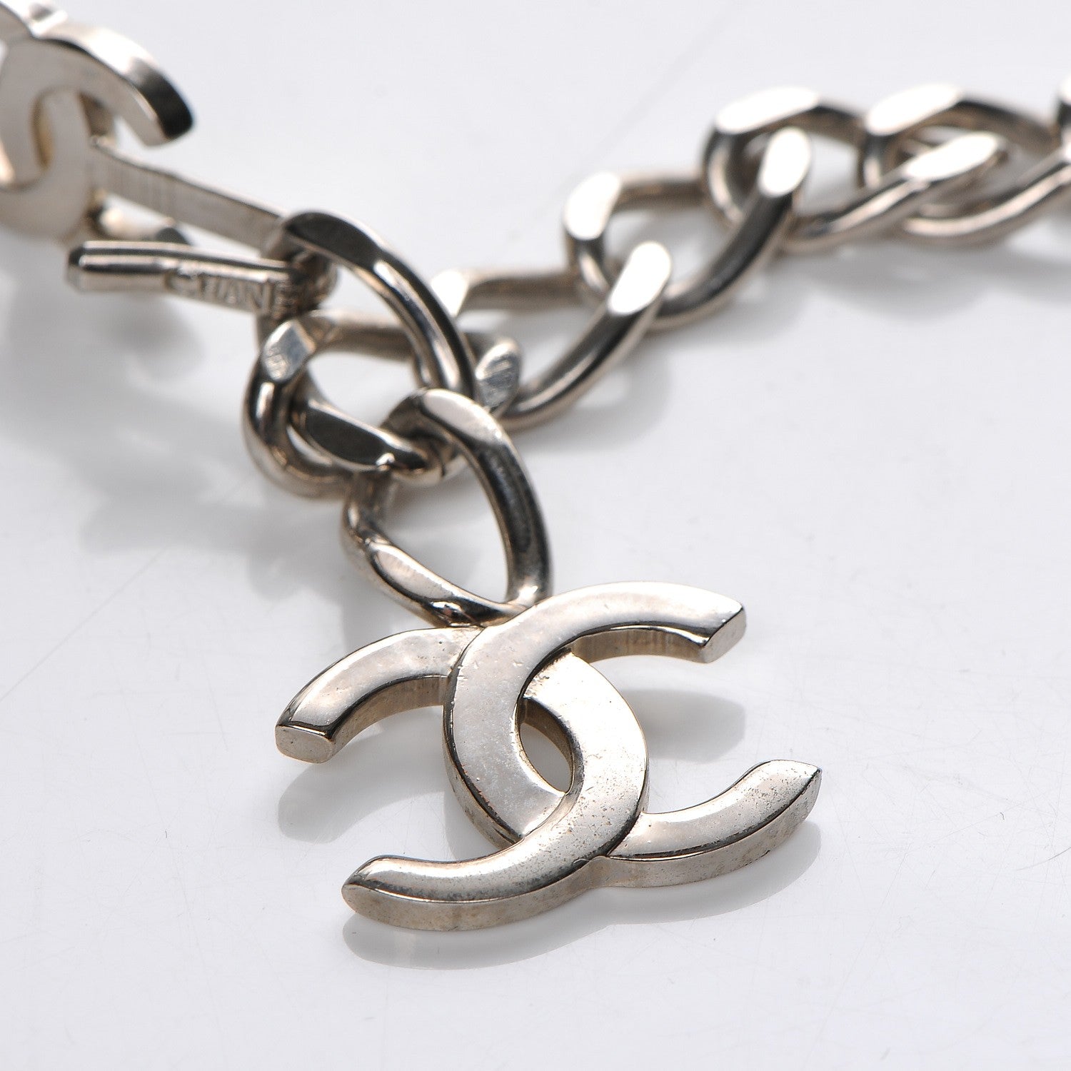 Chanel CC Chain Belt Silver 5 of 6