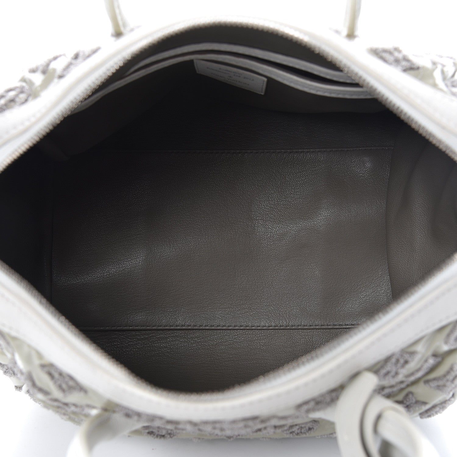 Louis Vuitton Monogram Bouclettes Speedy Round Perle 6 of 9