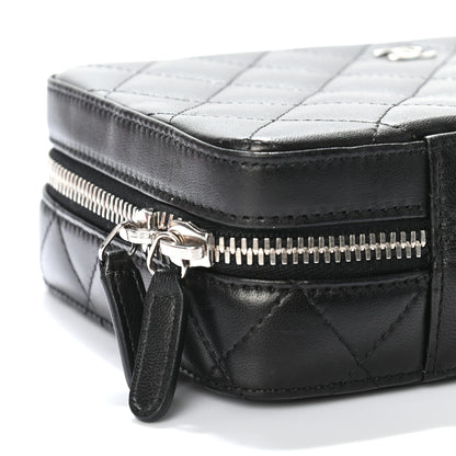 Chanel Lambskin Quilted Jewelry Case Black 7 of 8
