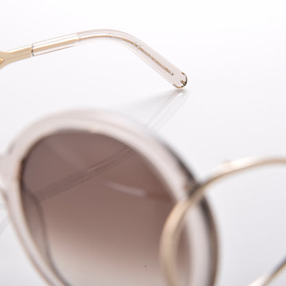 Chloe Jackson Oversized Round Sunglasses CE124S Turtledove 6 of 7