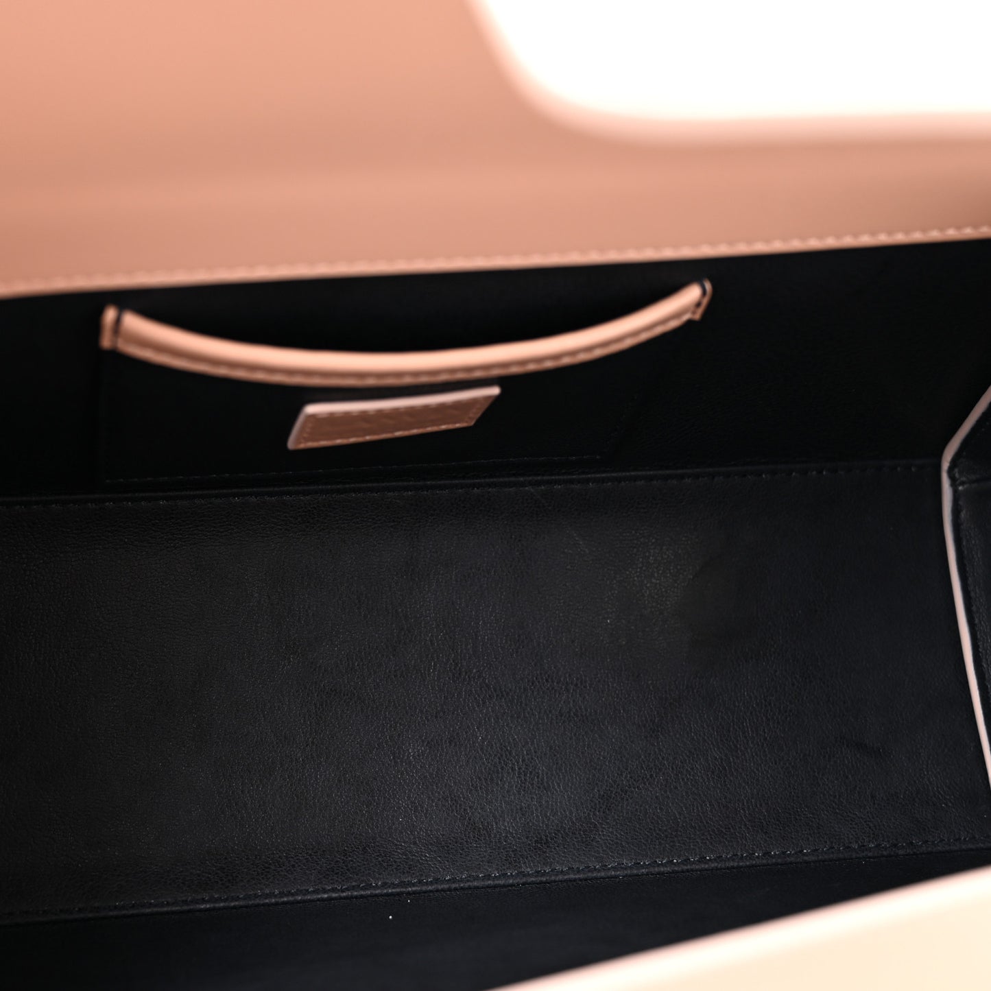 Calfskin Logo Medium Cat Pencil Bag Pink