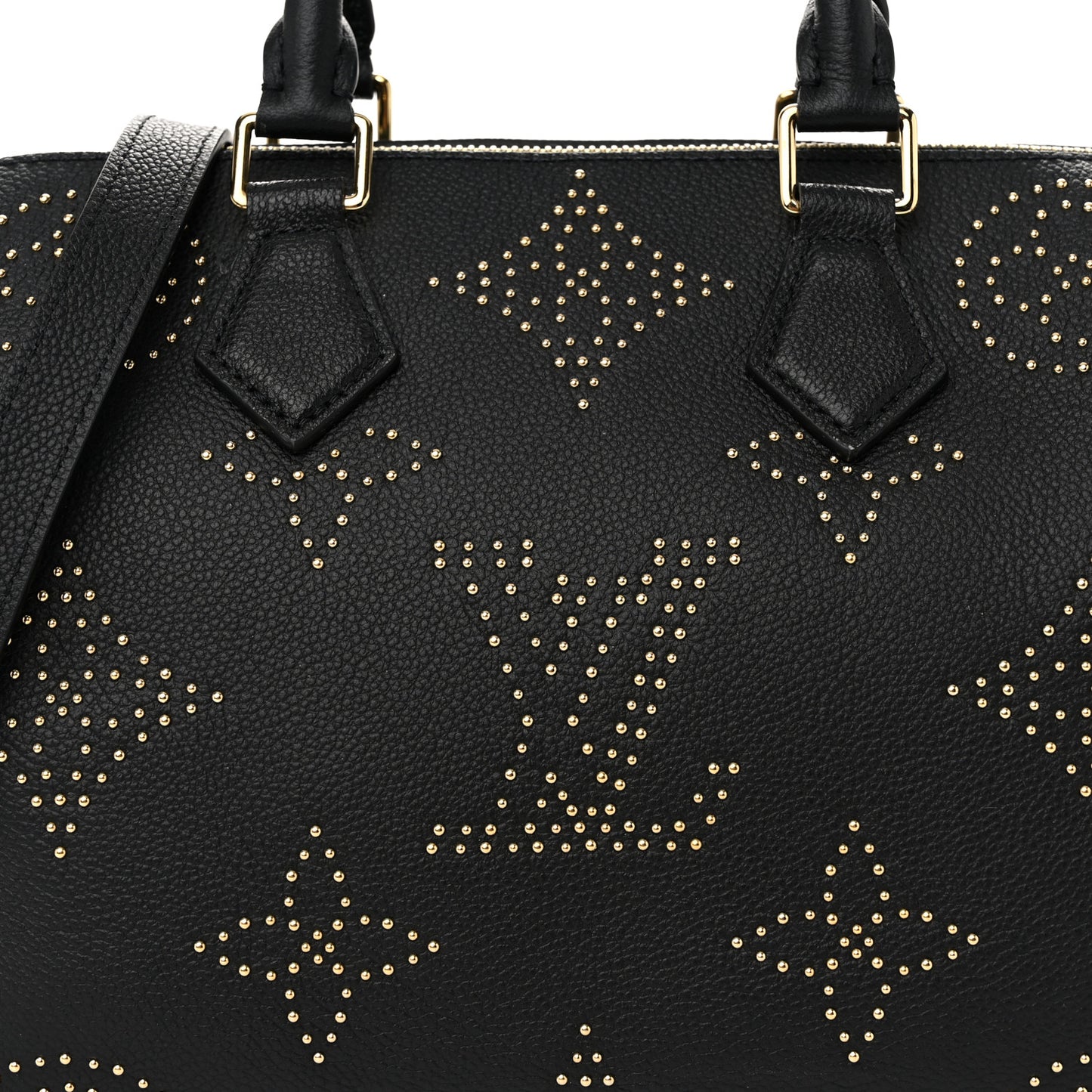 Empreinte Monogram Giant Studded Speedy Bandouliere 25 Black
