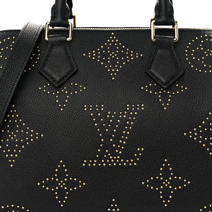Louis Vuitton Empreinte Monogram Giant Studded Speedy Bandouliere 25 Black 7 of 9