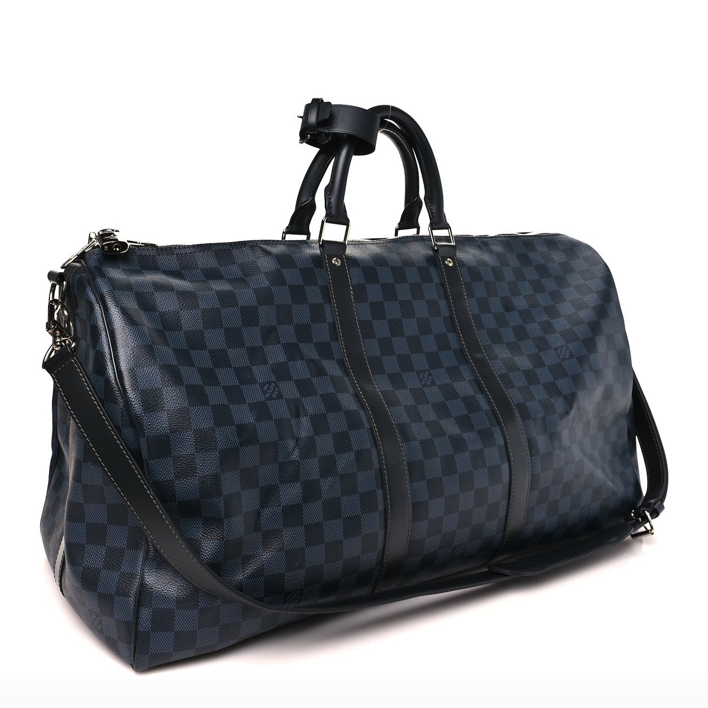 Damier Cobalt Keepall Bandouliere 55