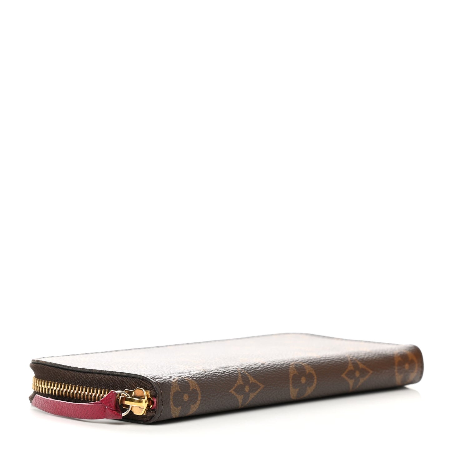 Monogram Clemence Wallet Fuchsia