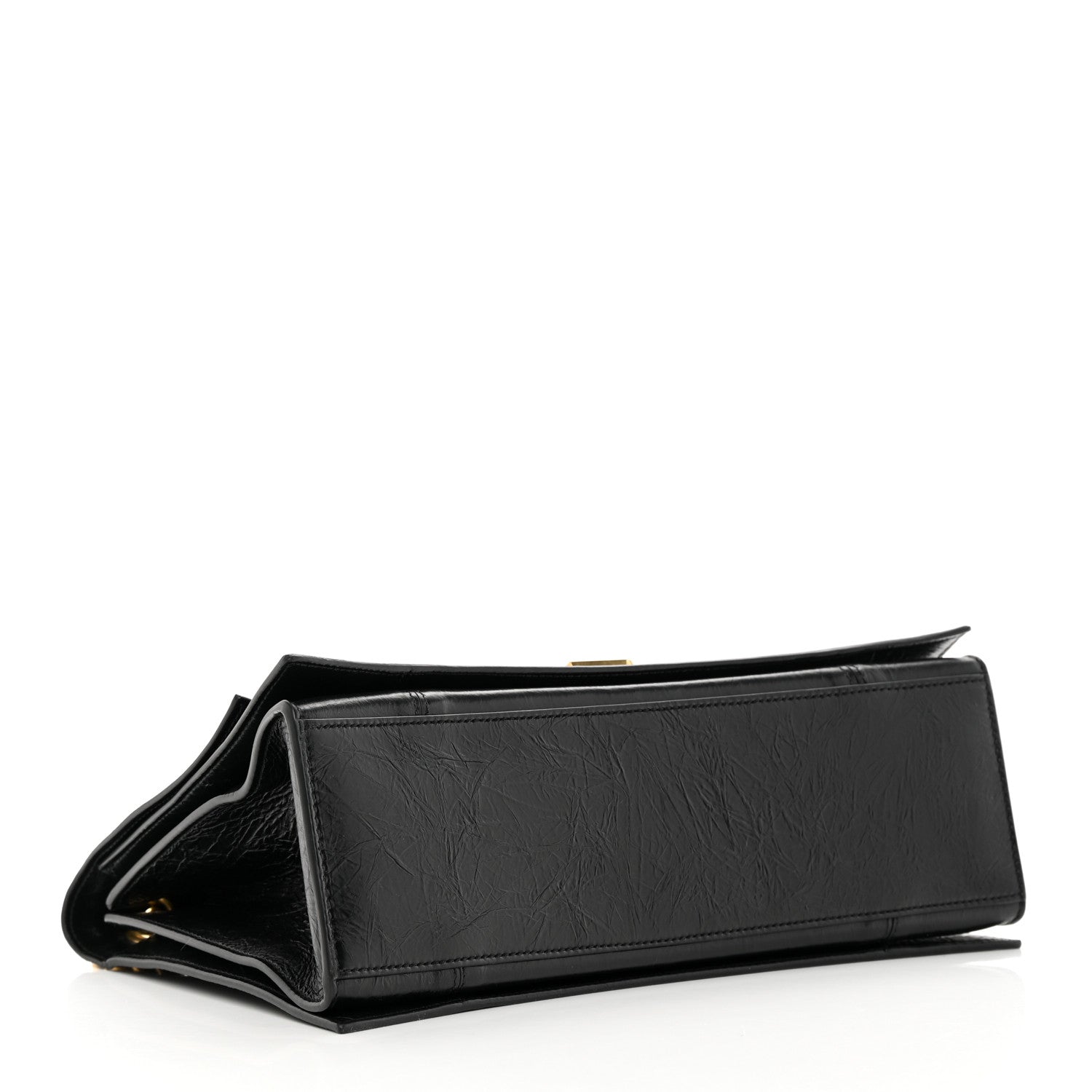 Balenciaga Crushed Calfskin Medium Crush Chain Bag Black 4 of 14