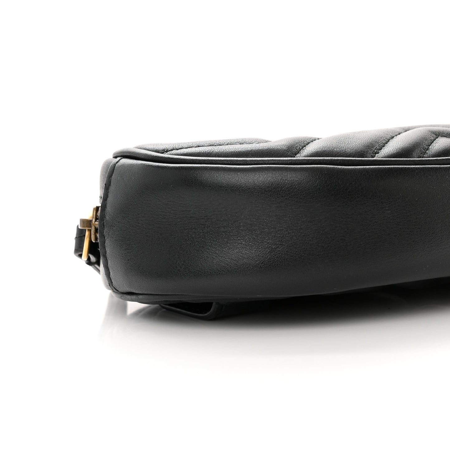 Calfskin Matelasse GG Marmont Belt Bag 95 38 Black
