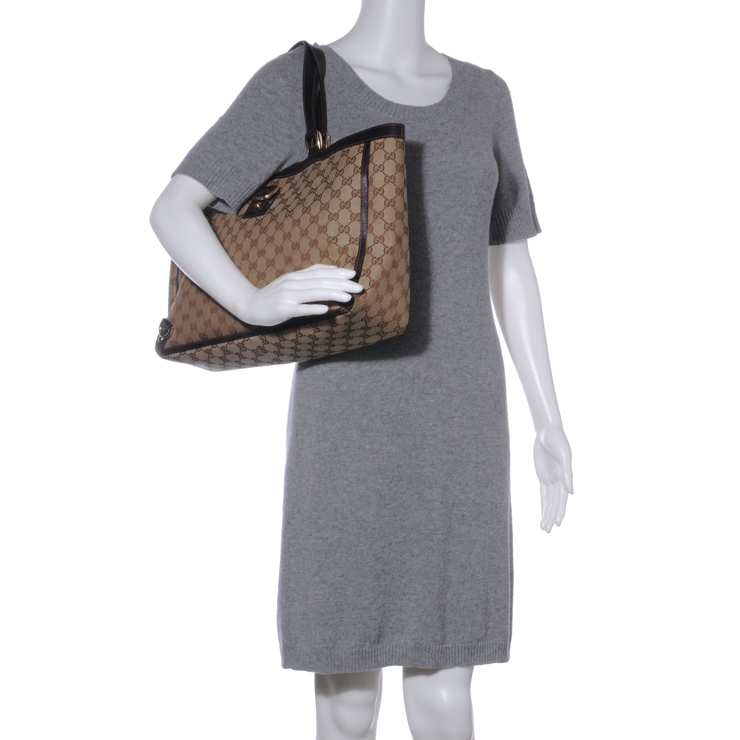 Monogram Large Abbey Tote Ebony