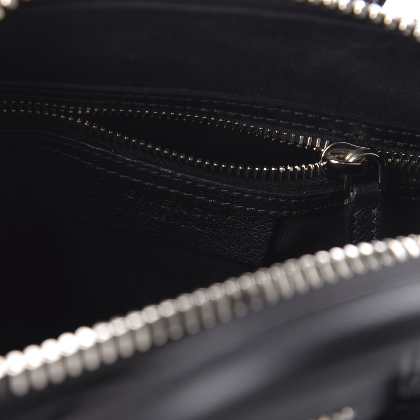 Sugar Goatskin Mini Antigona Black