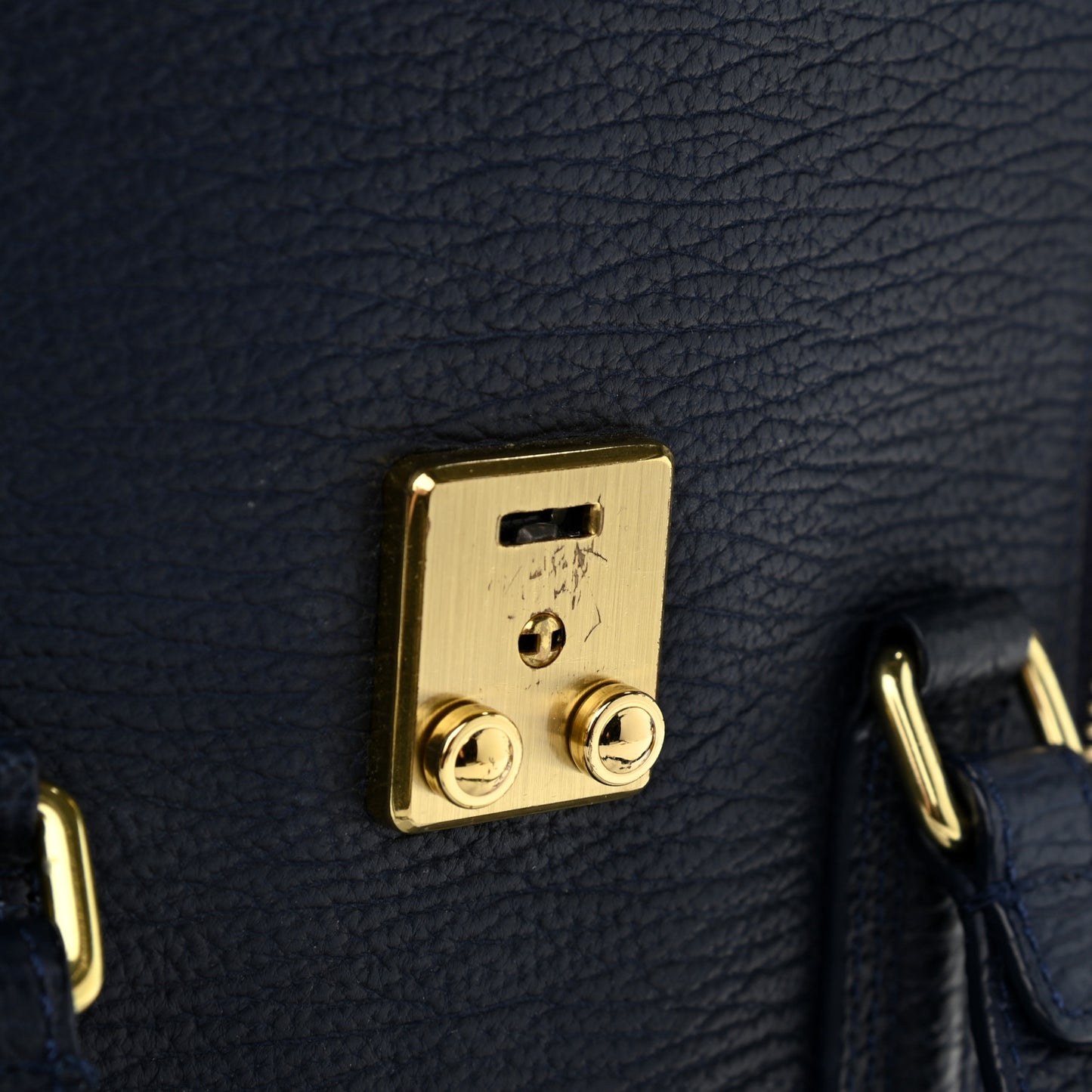 Textured Calfskin Medium Pashli Satchel Ink