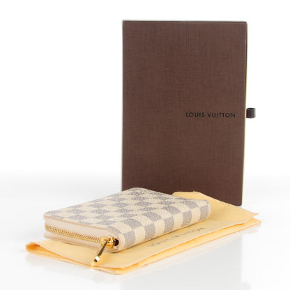 Louis Vuitton Damier Azur Compact Zippy Wallet 4 of 7