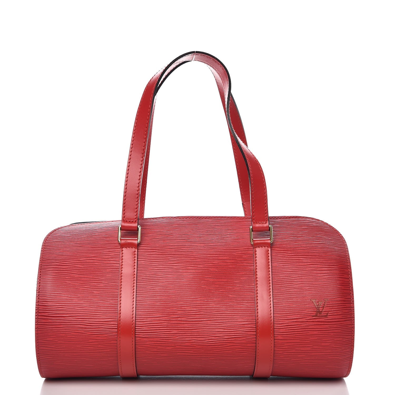 Louis Vuitton Epi Soufflot Castillan Red 3 of 10