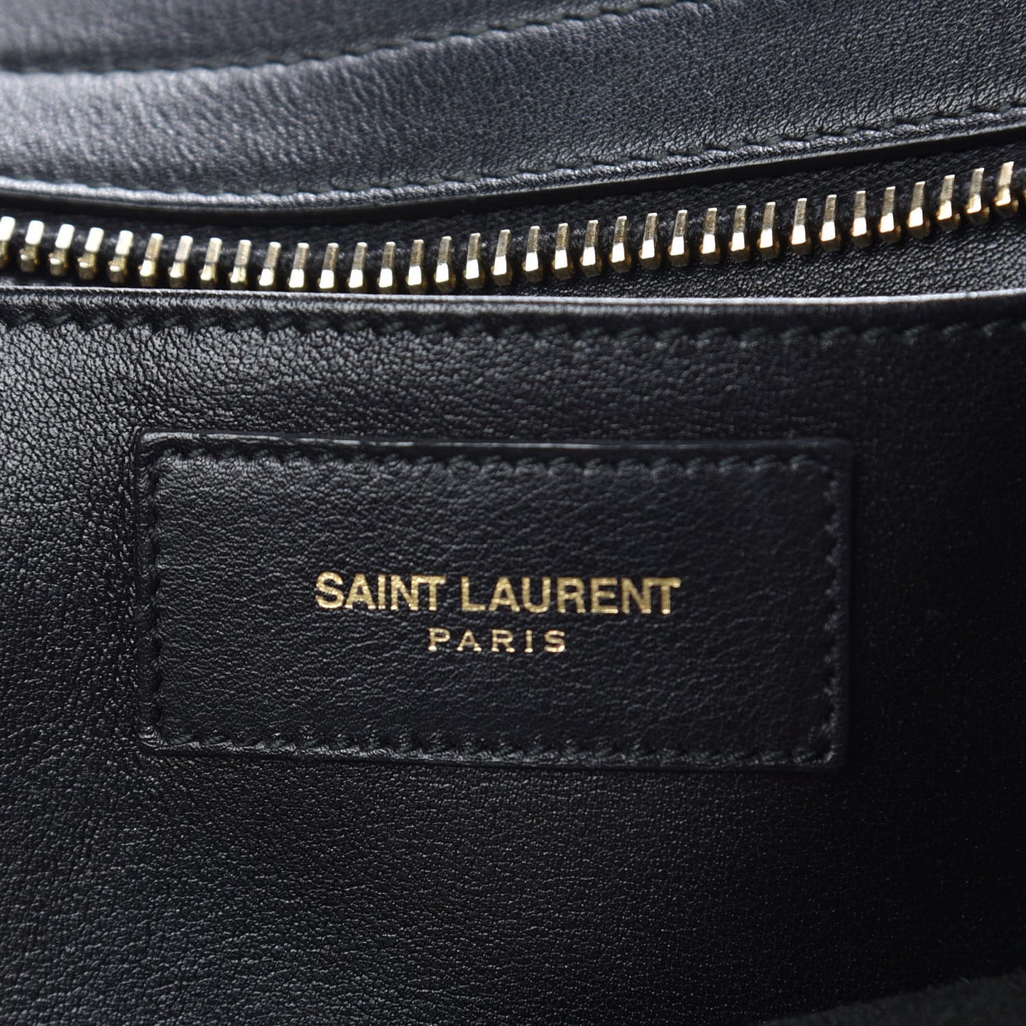 Calfskin Small Classic Y Cabas Black
