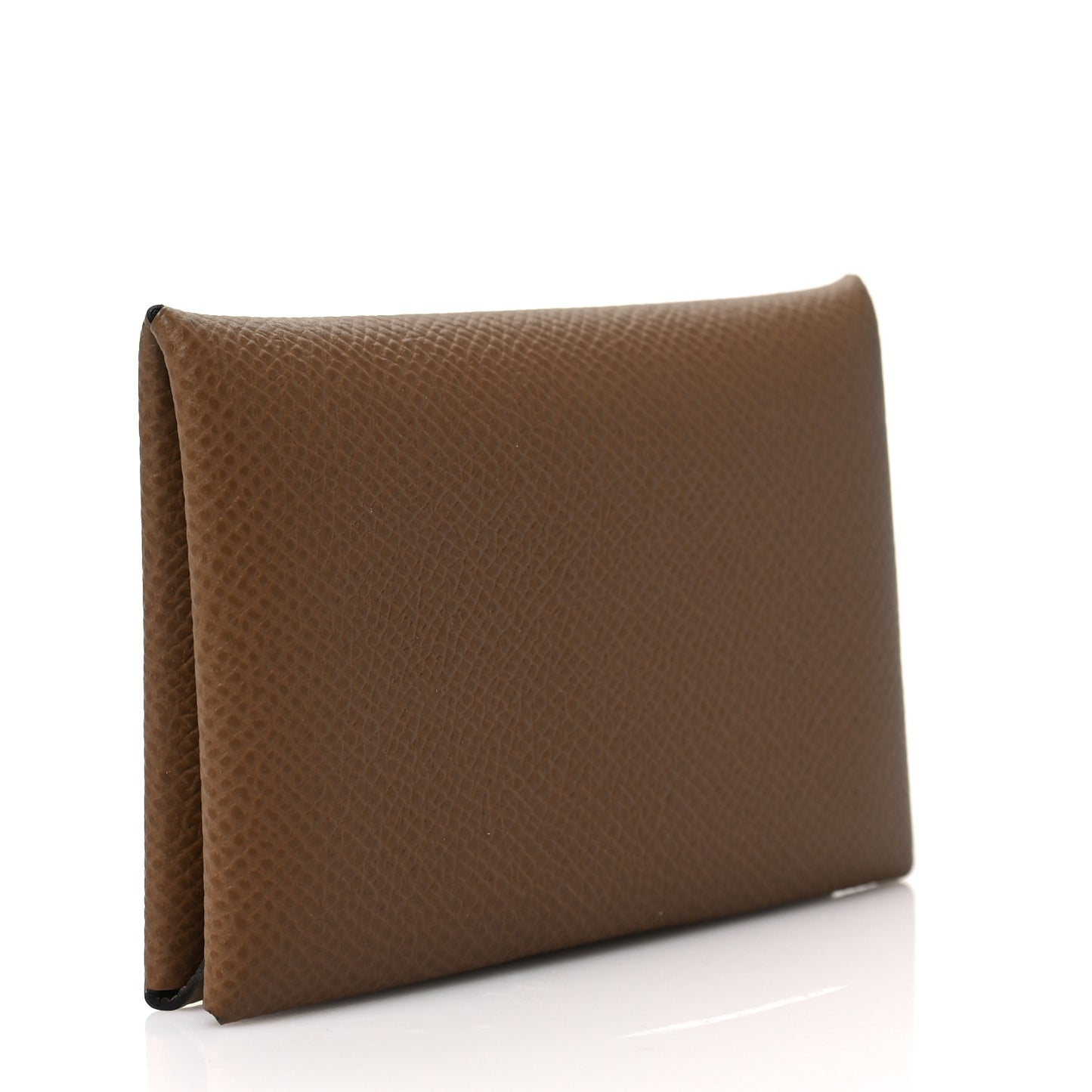 Epsom Verso Calvi Duo Card Case Alezan Biscuit
