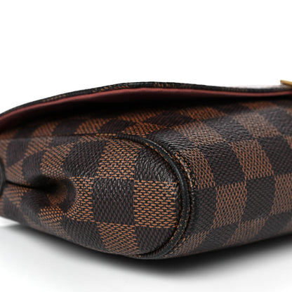 Louis Vuitton Damier Ebene Favorite MM 8 of 10