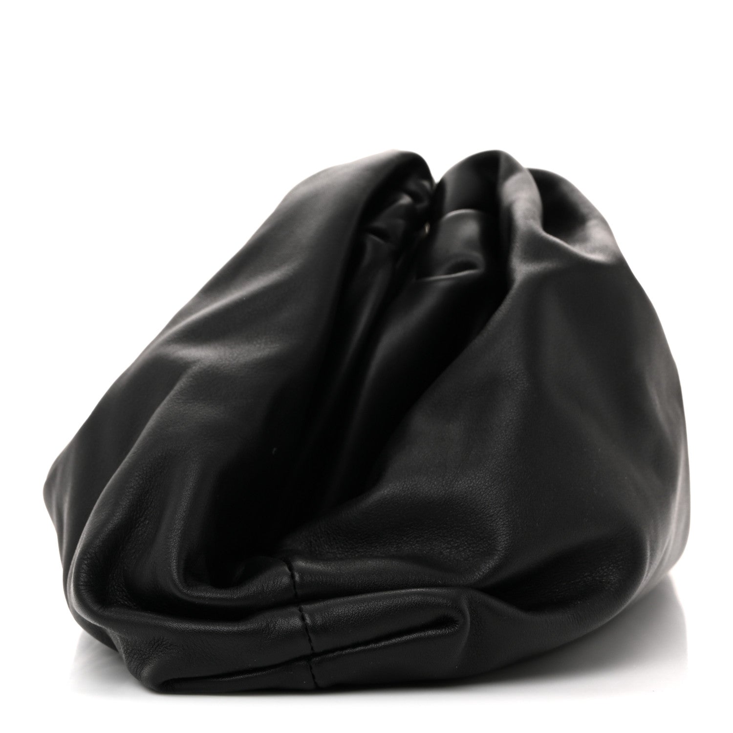 Bottega Veneta Smooth Butter Calf The Pouch Oversized Clutch Black 10 of 10