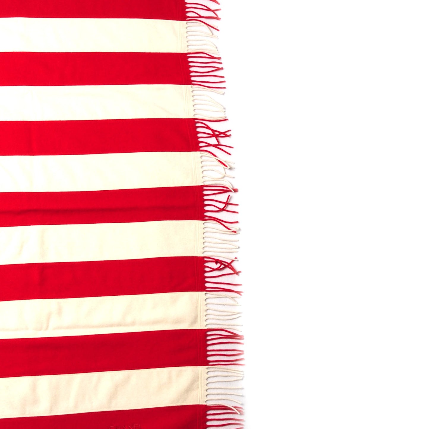 Cashmere American Flag Blanket