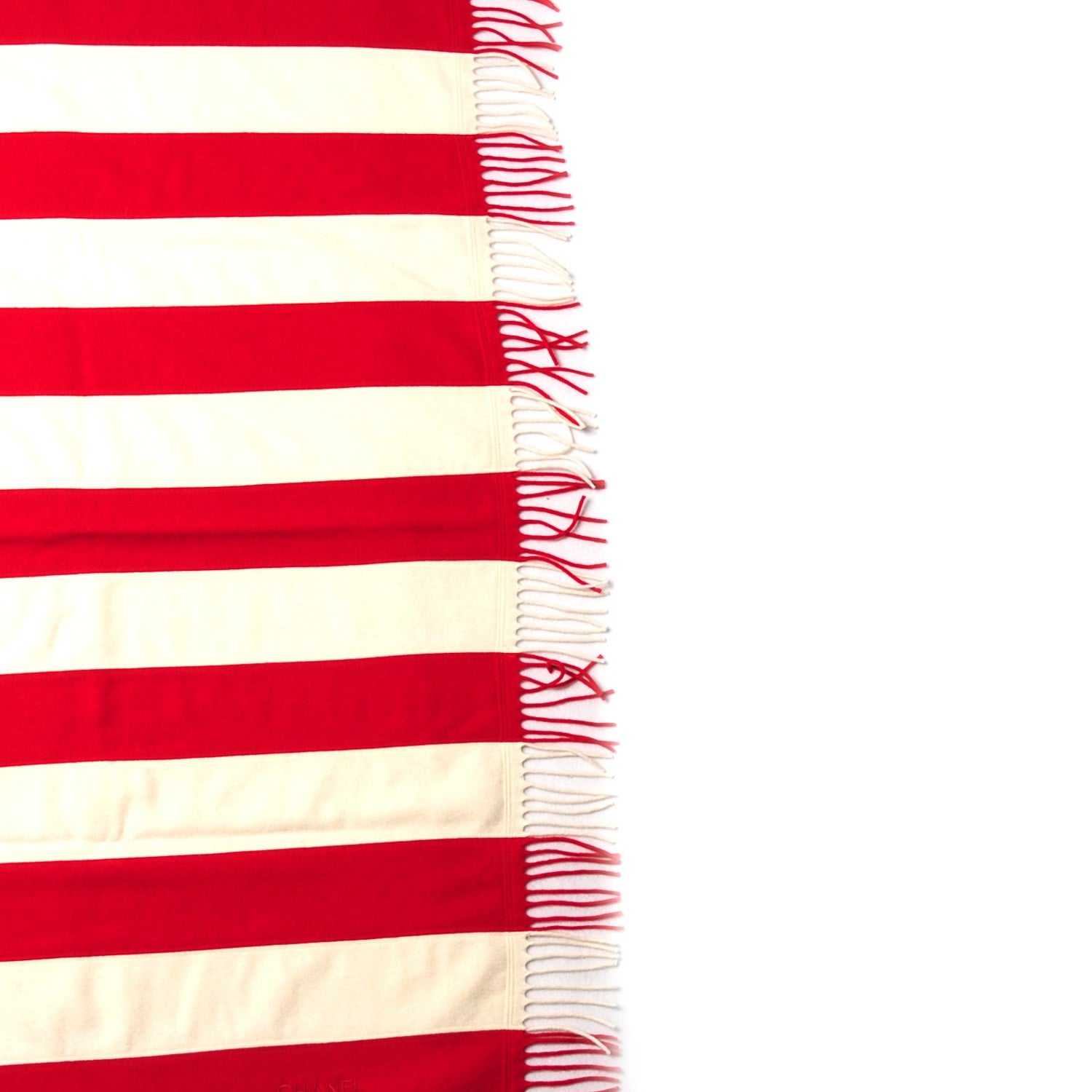 Chanel Cashmere American Flag Blanket 3 of 6