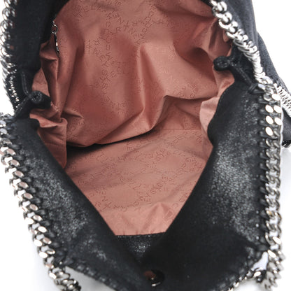Stella McCartney Shaggy Deer Falabella Fold Over Tote Black 5 of 8
