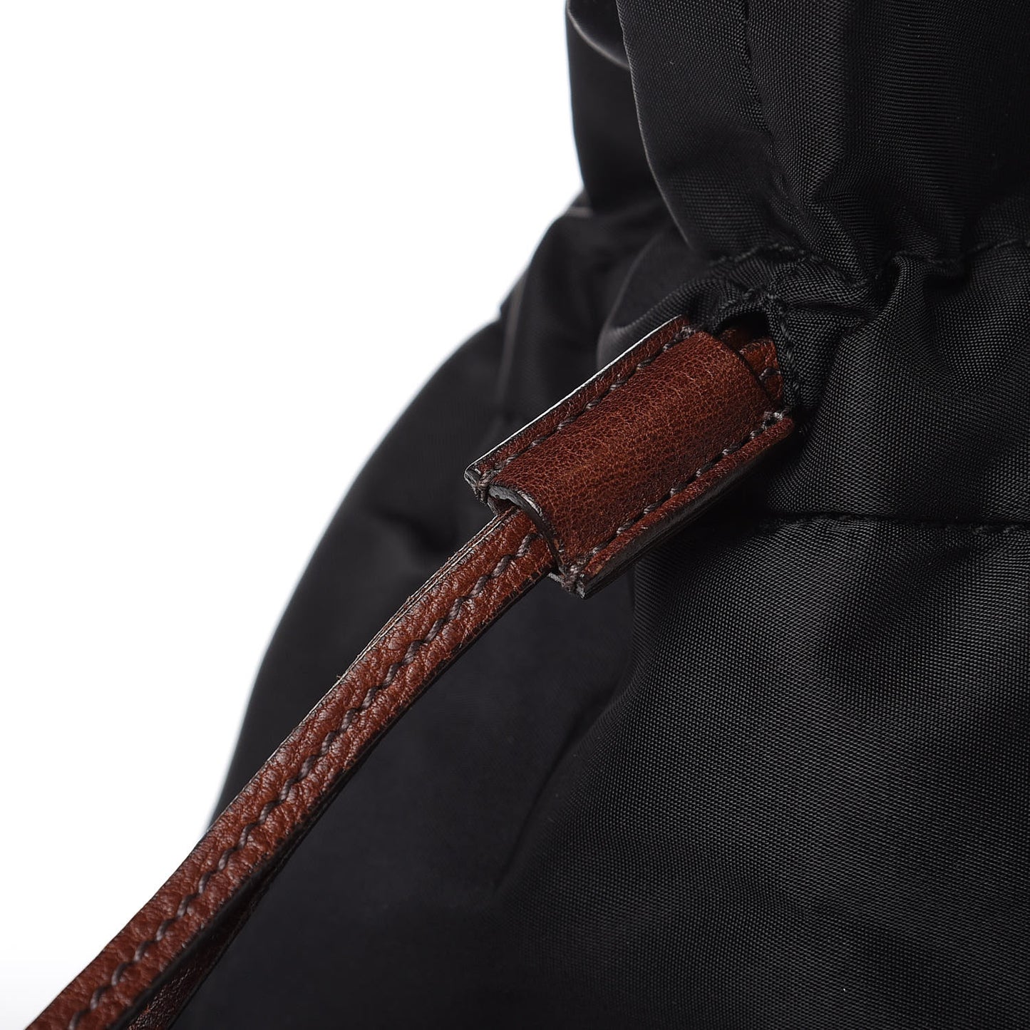 Tessuto Nylon Jacquard Logo Tote Black