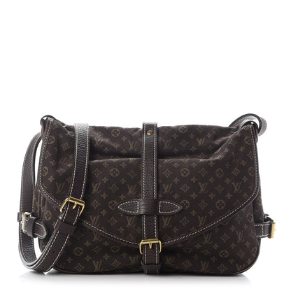 Louis Vuitton Monogram Mini Lin Saumur Ebene 1 of 8