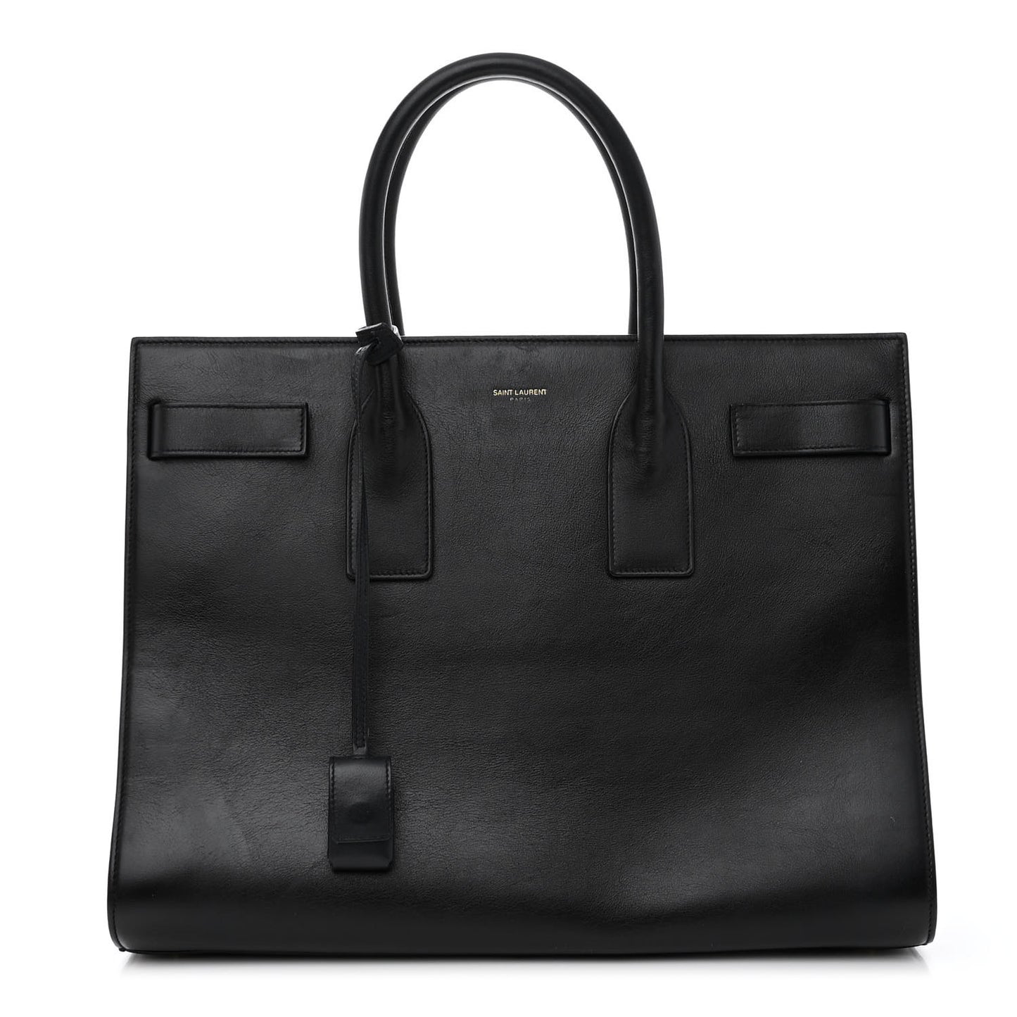 Calfskin Large Sac de Jour Carryall Black