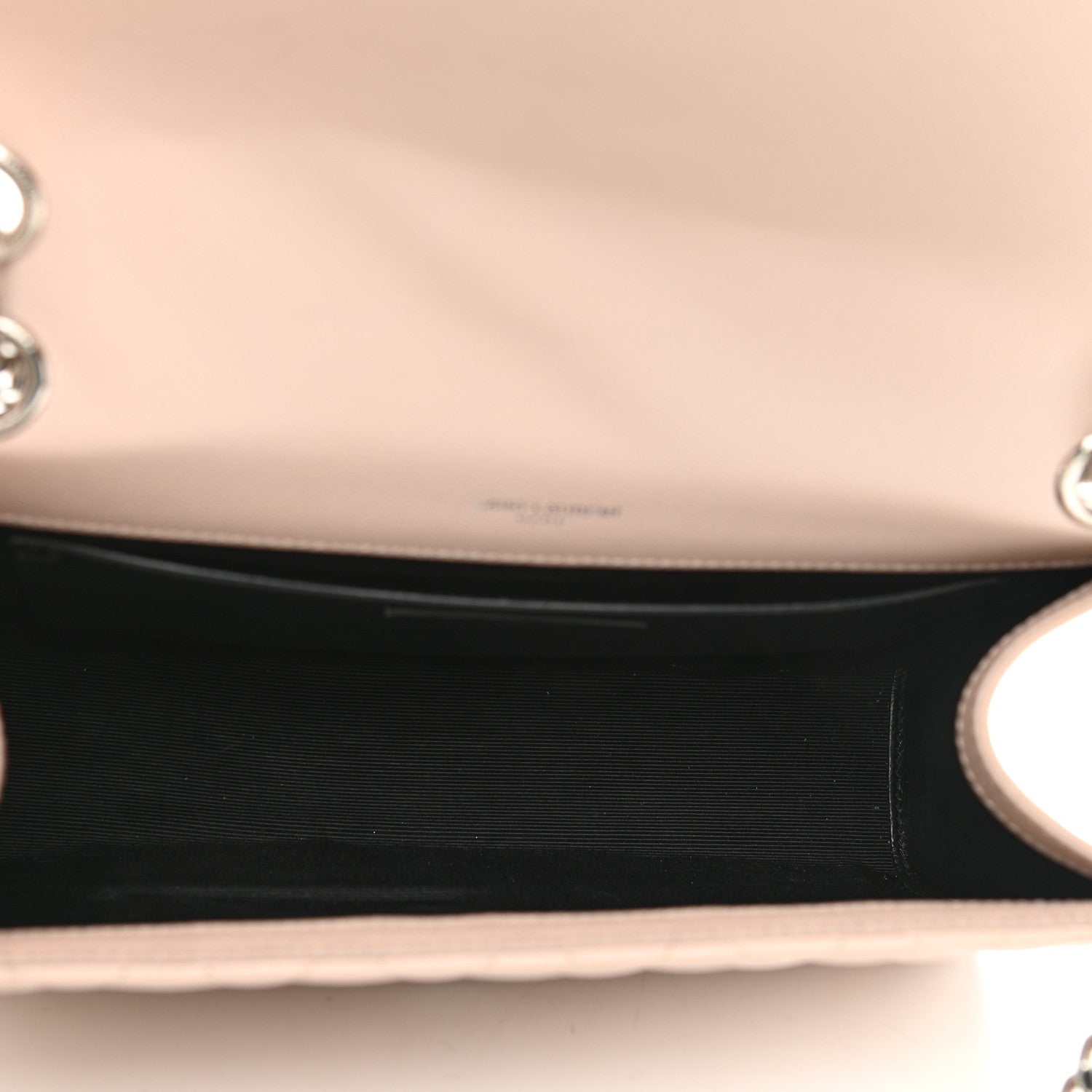 Saint Laurent Grain De Poudre Textured Mixed Matelasse Medium Triquilt Monogram Satchel Marble Pink 5 of 15