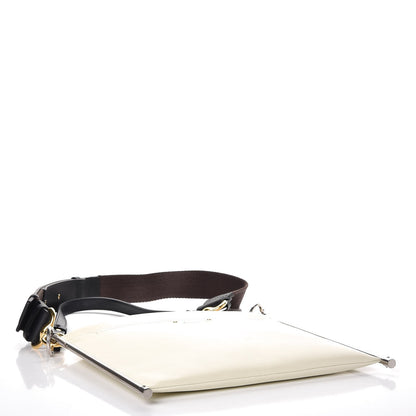 Chloe Smooth Calfskin Medium Roy Bag Natural White 4 of 8