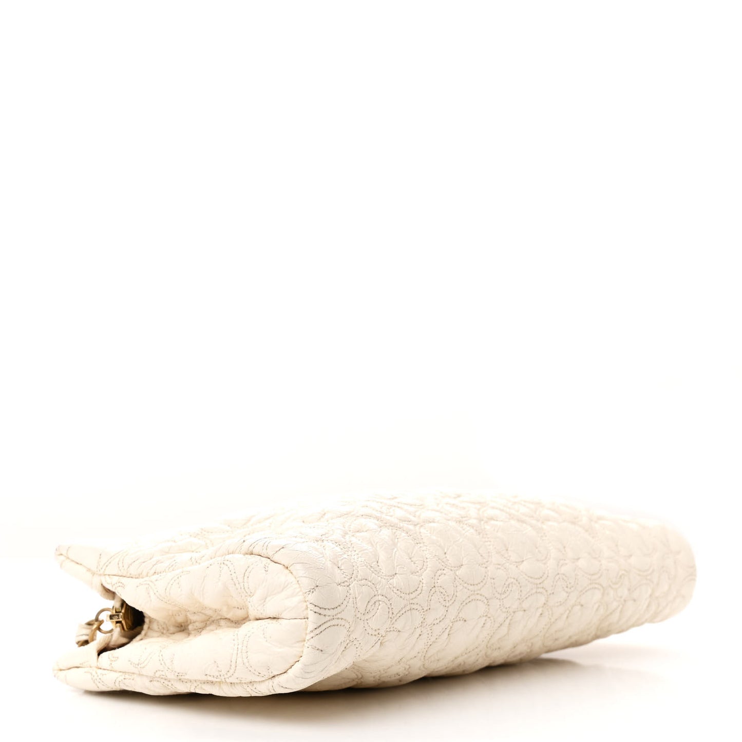 Vinyl Rock In Moscow Pouch With Chain Ivory