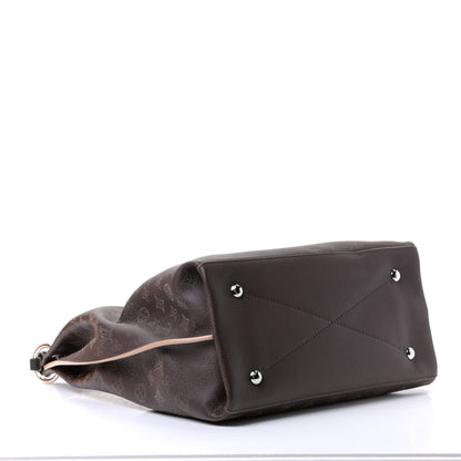 Louis Vuitton Mahina Carmel Hobo Chocolate 3 of 5