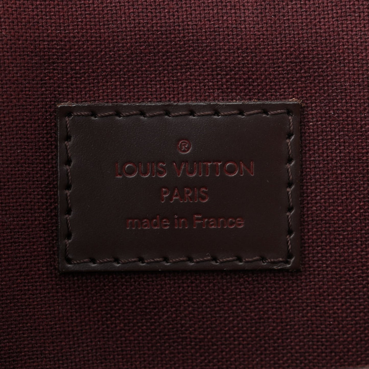 Damier Ebene Sac Plat PM