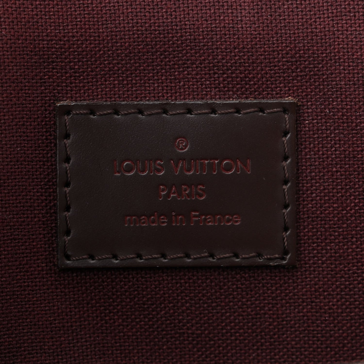 Louis Vuitton Damier Ebene Sac Plat PM 6 of 12