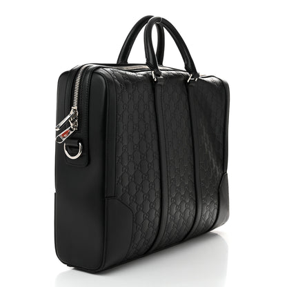 Gucci Guccissima Signature Eden Briefcase Black 3 of 11