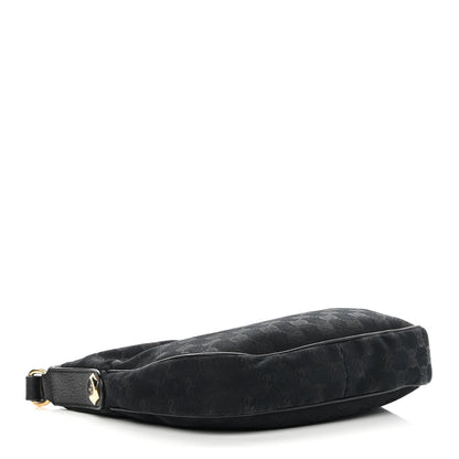 Gucci Monogram Small Charmy Hobo Black 4 of 16