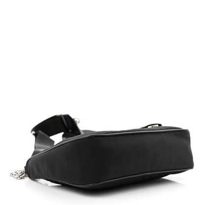 Prada Nylon Re-Edition 2005 Shoulder Bag Black 4 of 11
