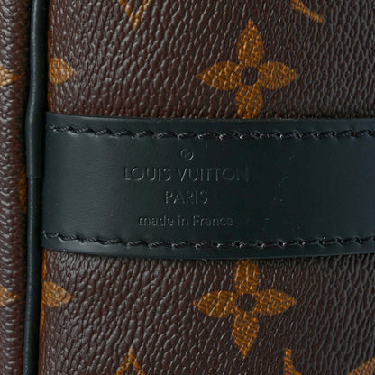 Louis Vuitton Monogram Macassar Keepall Bandouliere 45 6 of 10