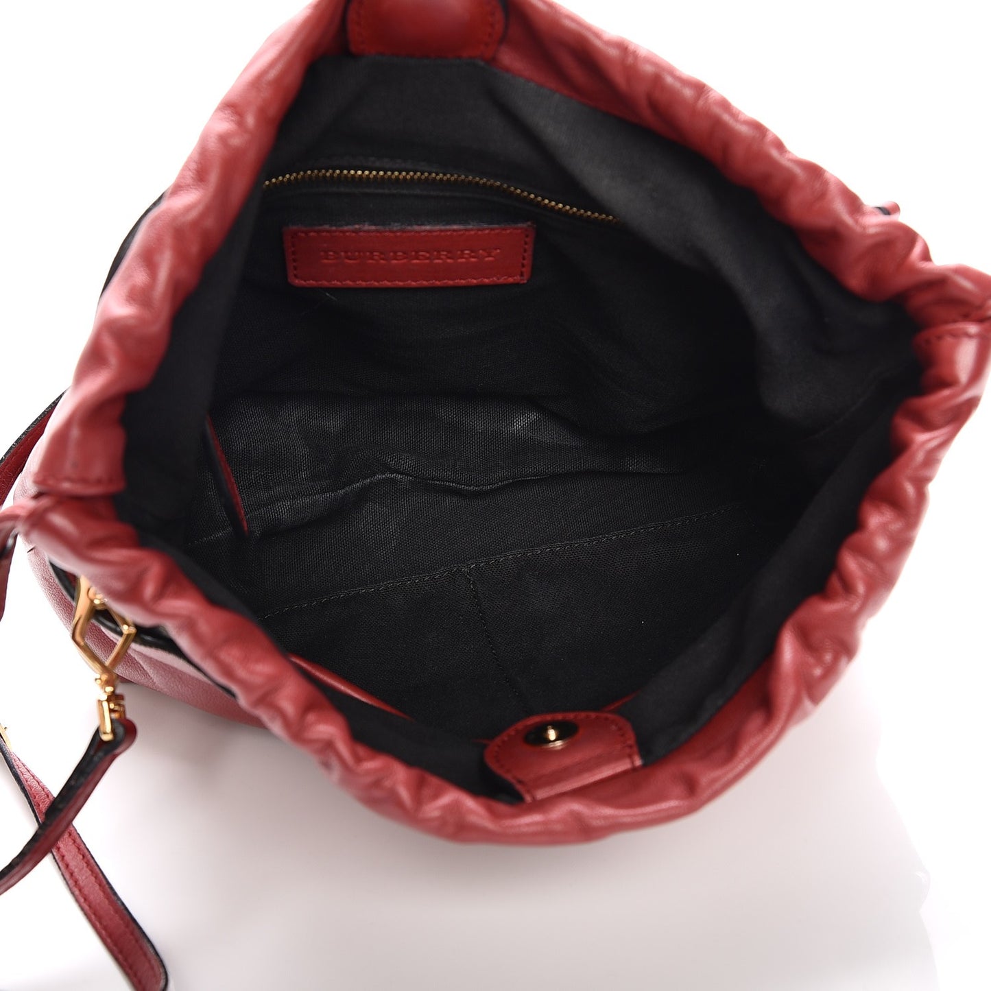 Calfskin House Check Little Crush Military Red